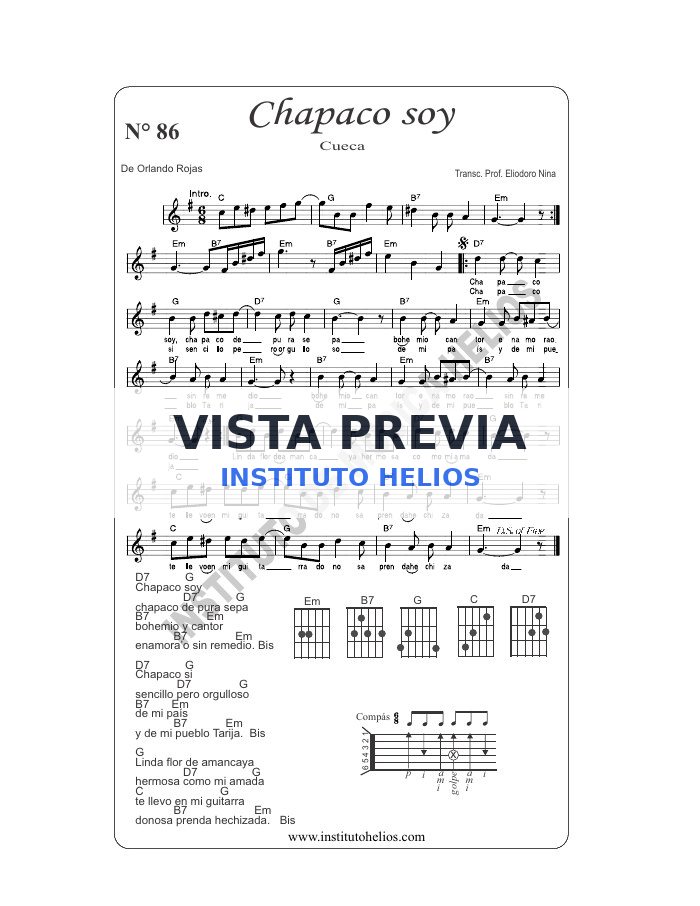 Vista previa de Chapaco soy